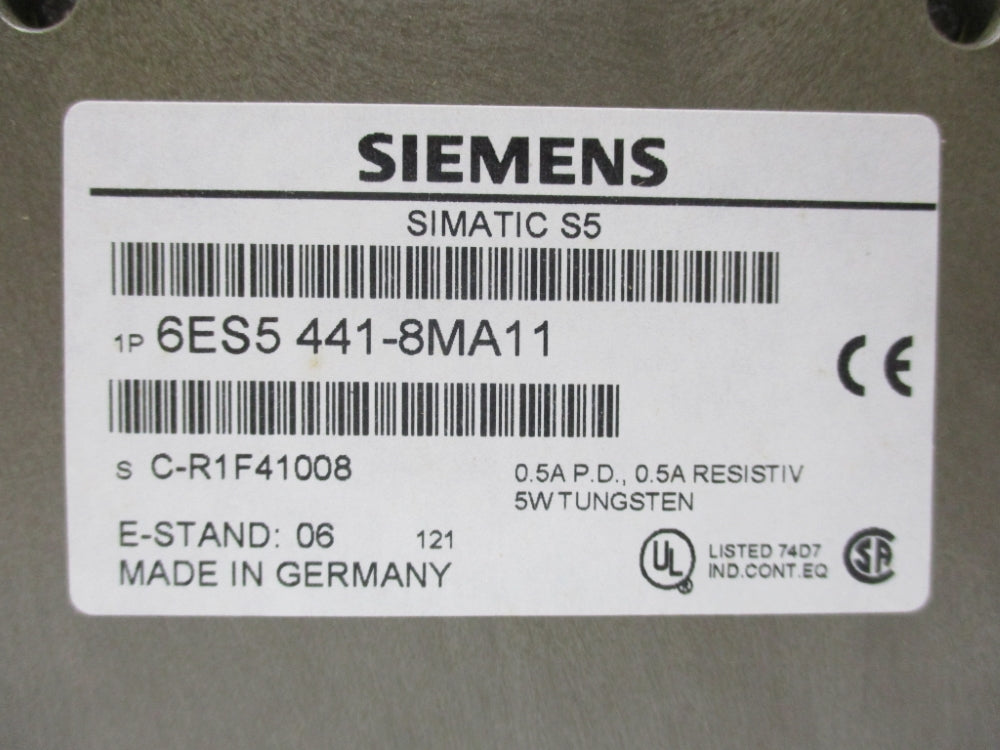 SIEMENS 6ES5441-8MA11 NSNP