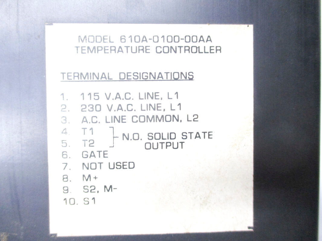 HAYSSEN 610A-0100-00AA UNMP