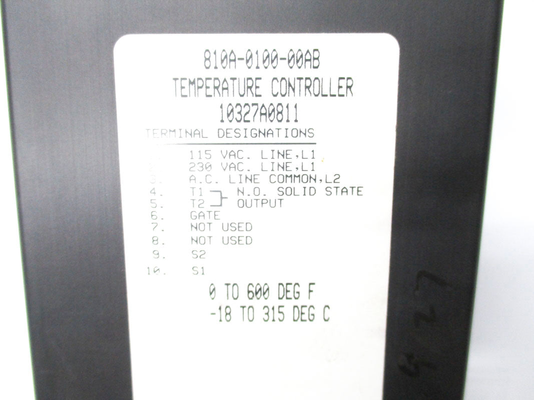HAYSSEN 810A-0100-00AB 0-600F UNMP