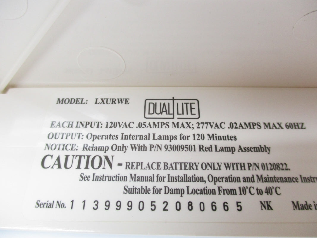 DUAL LITE LXURWE NSMP
