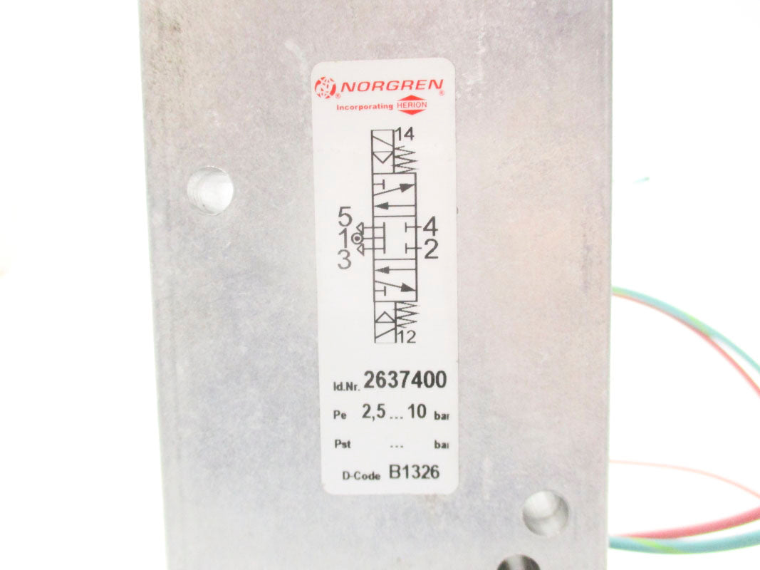 NORGREN 2637400 110/120VAC UNMP