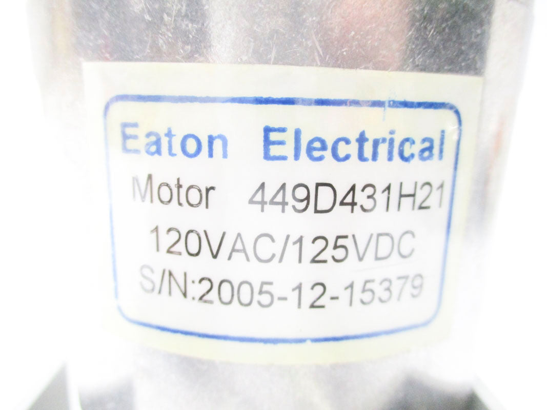 EATON ELECTRICAL 449D431H21 120VAC/125VDC UNMP