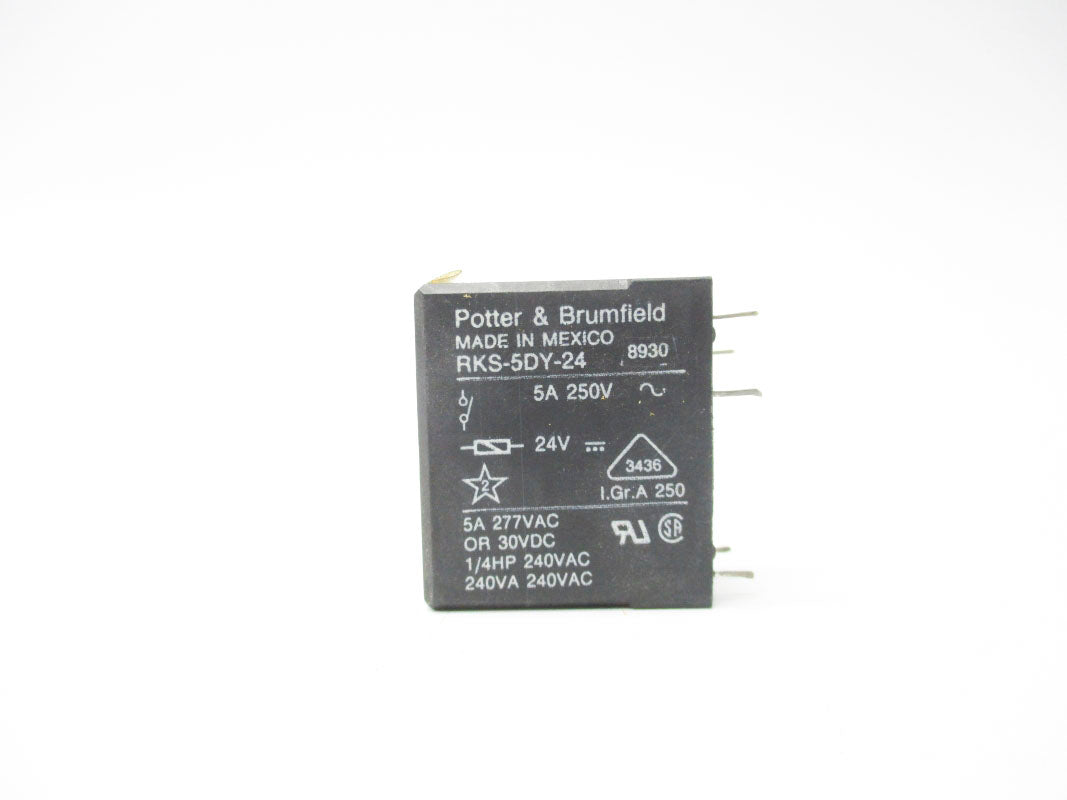 POTTER&BRUMFIELD RKS-5DY-24 5A 24V UNMP