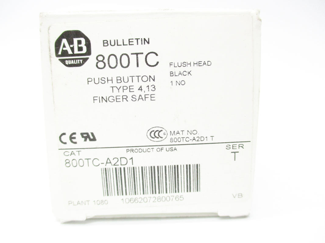 ALLEN BRADLEY 800TC-A2D1 SER. T NSMP