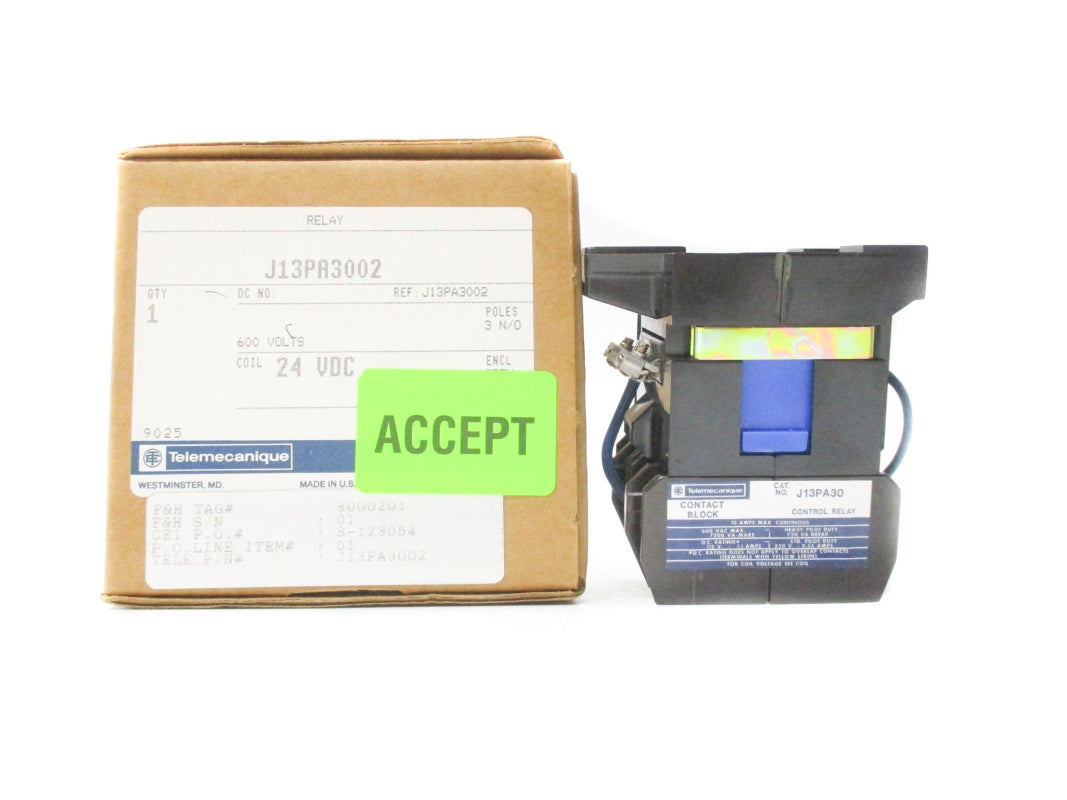 TELEMECANIQUE J13PA3002 10A NSMP