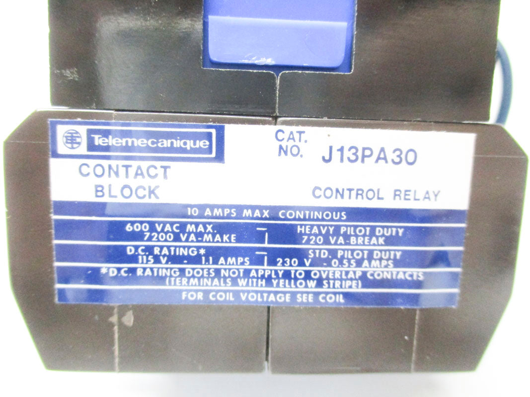 TELEMECANIQUE J13PA3002 10A NSMP