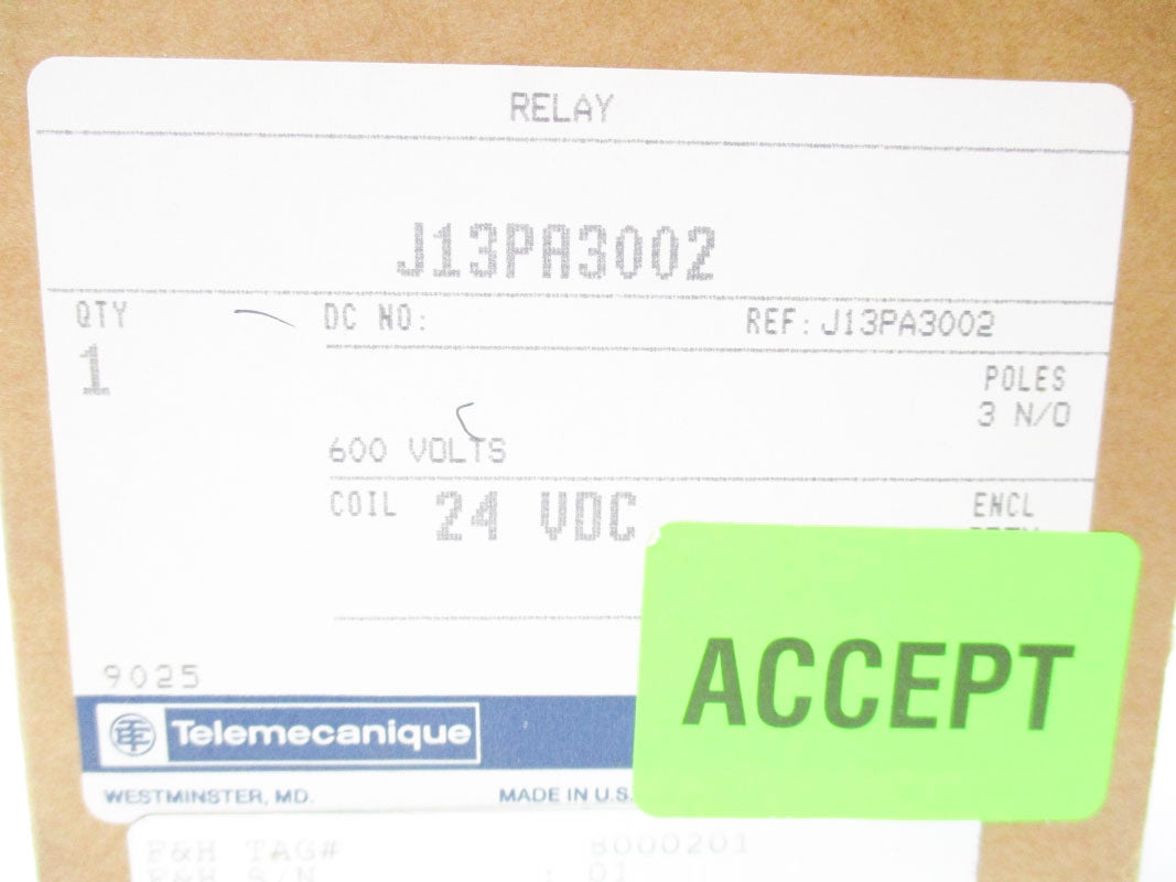 TELEMECANIQUE J13PA3002 10A NSMP