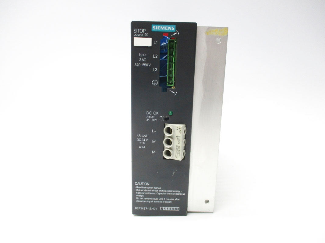 SIEMENS 6EP1437-1SH01 480V UNMP