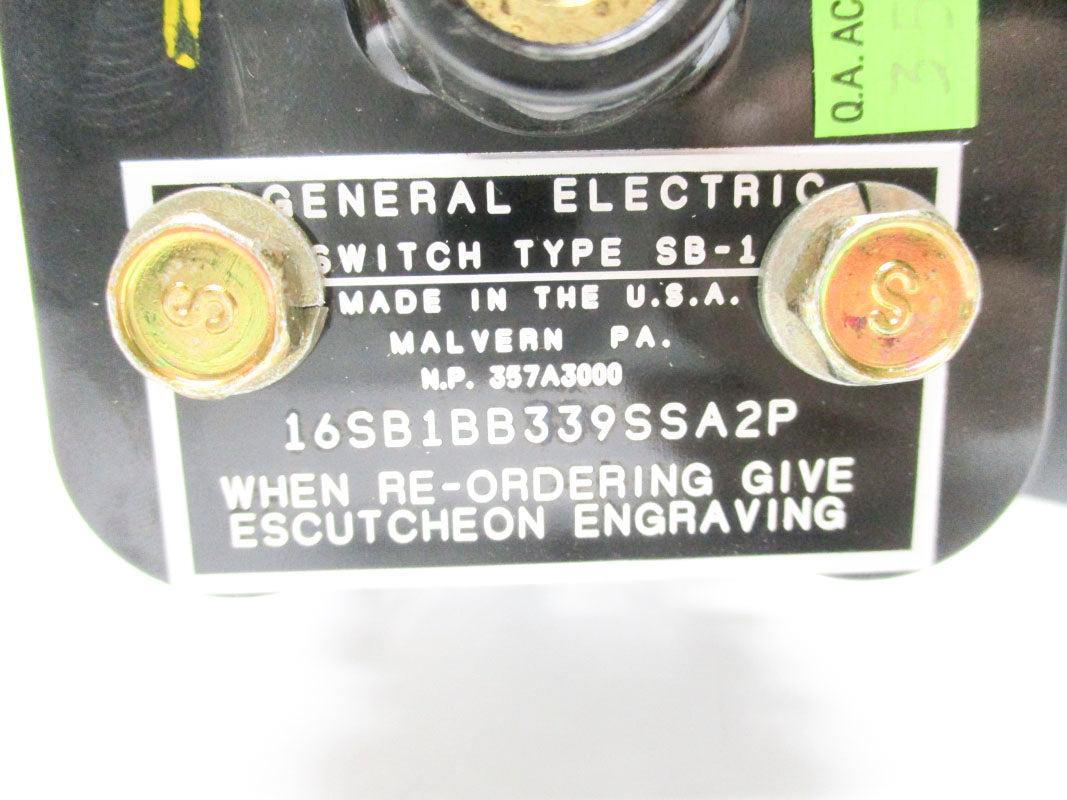 GENERAL ELECTRIC SB-1 16SB1BB339SSA2P UNMP