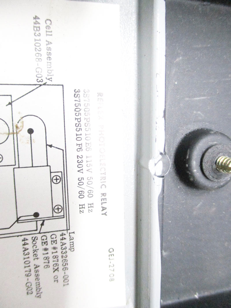 GENERAL ELECTRIC 3S7505PS510E6 115V UNMP