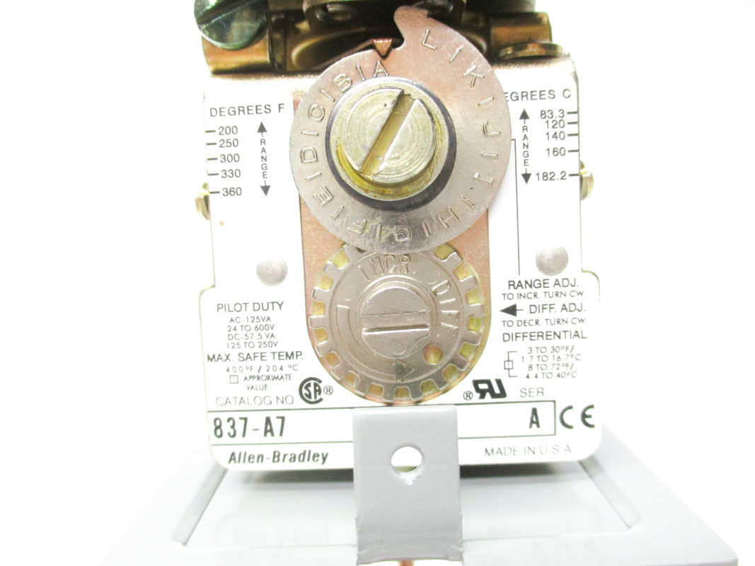 ALLEN BRADLEY 837-A7A SER. A 200-360'F (BR/WH) NSMP
