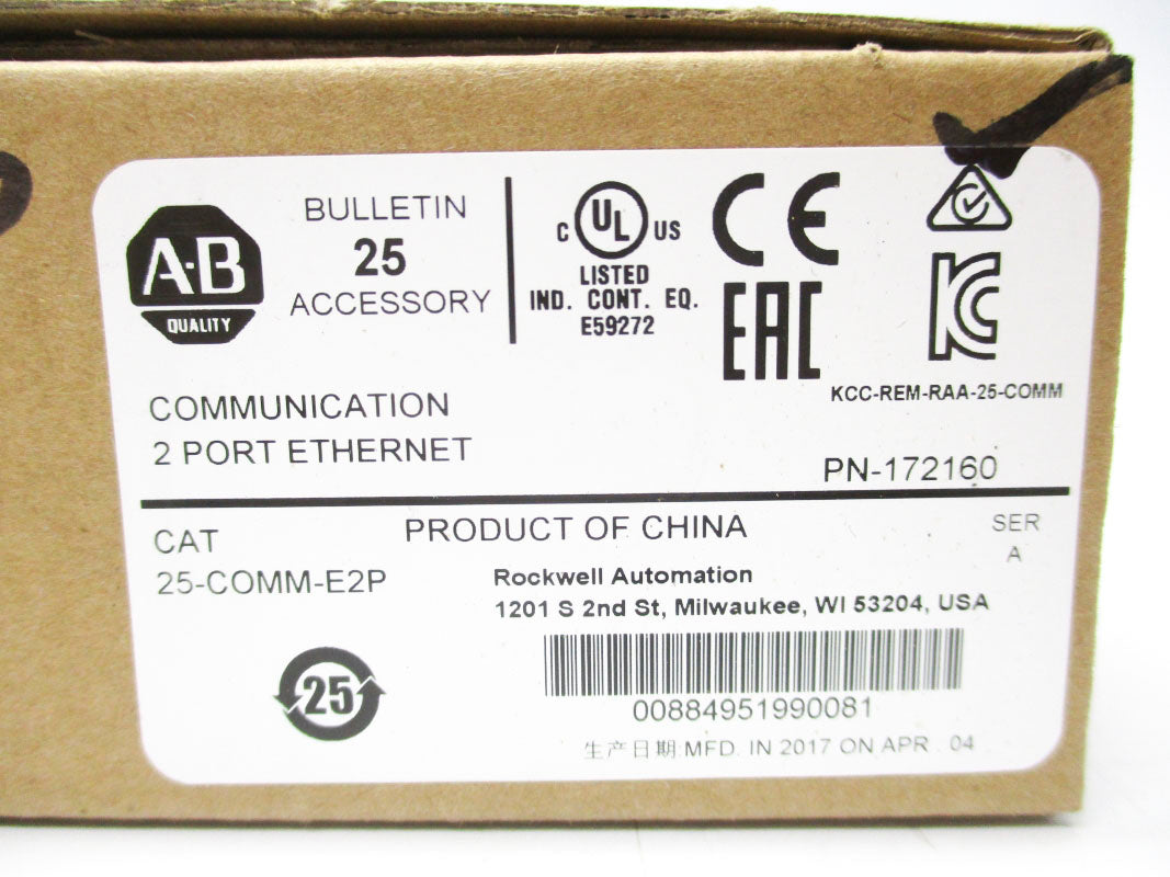 ALLEN BRADLEY 25-COMM-E29 SER. A NSMP