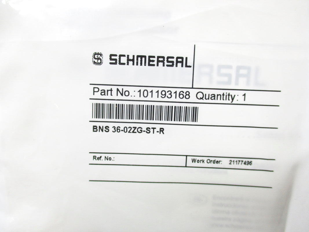 SCHMERSAL BNS36-02ZG-ST-R 101193168 NSMP