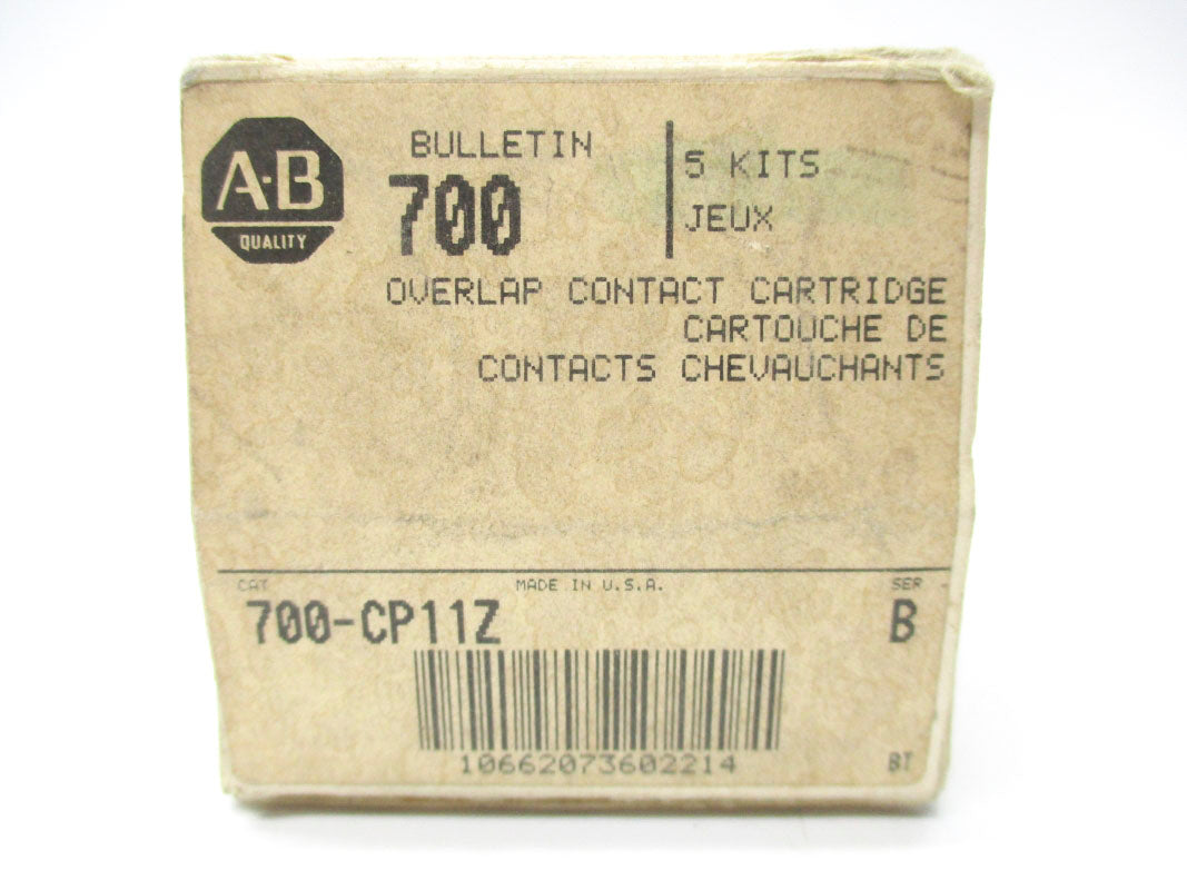 ALLEN BRADLEY 700-CP11Z SER. B (PKG OF 5) (WH) NSMP