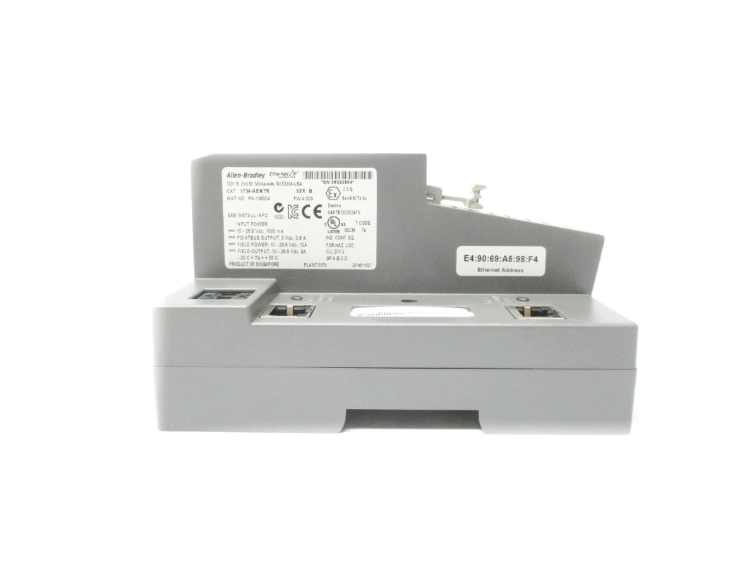 ALLEN BRADLEY 1734-AENTR SER. B F/W 4.003 NSNP