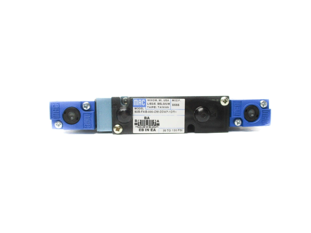 MAC 92B-FAB-000-DM-DDAP-1DR= 35-120PSI 24VDC UNMP