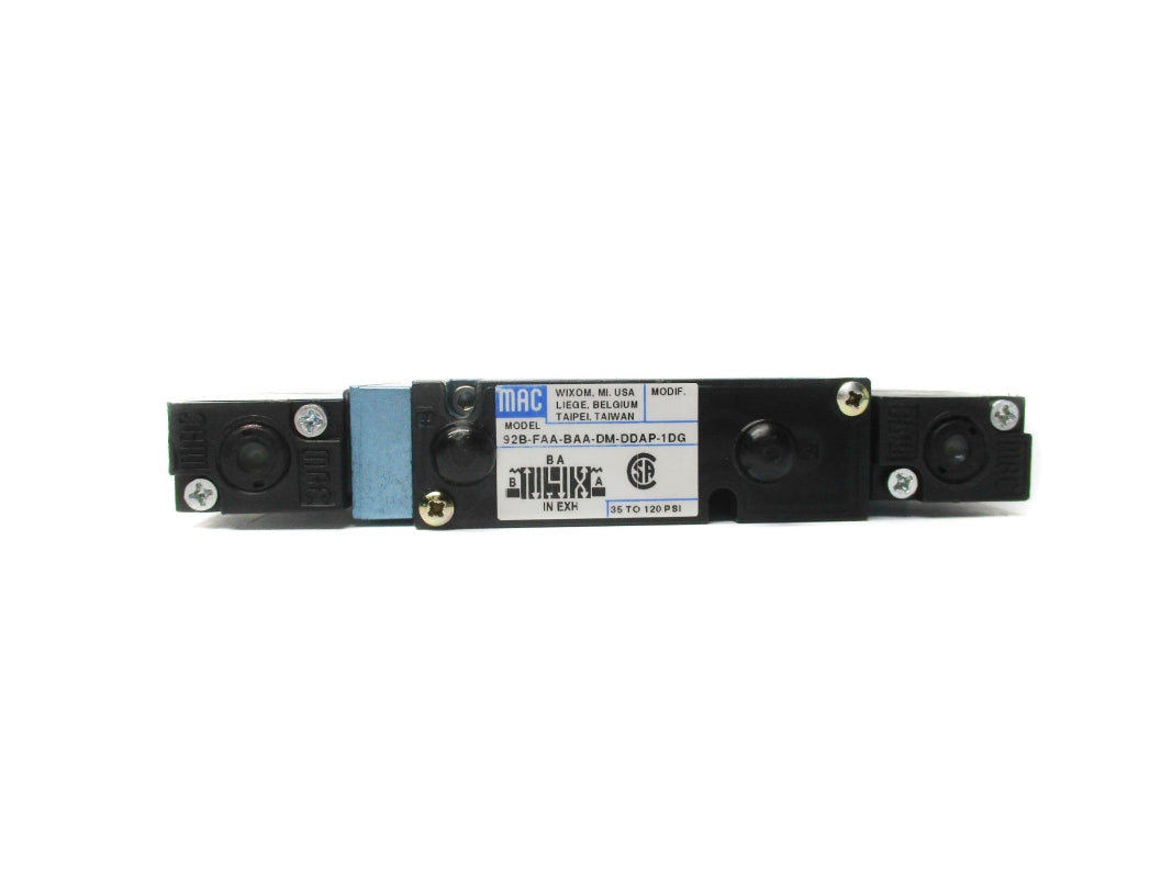 MAC 92B-FAA-BAA-DM-DDAP-1DG 35-120PSI 24VDC UNMP