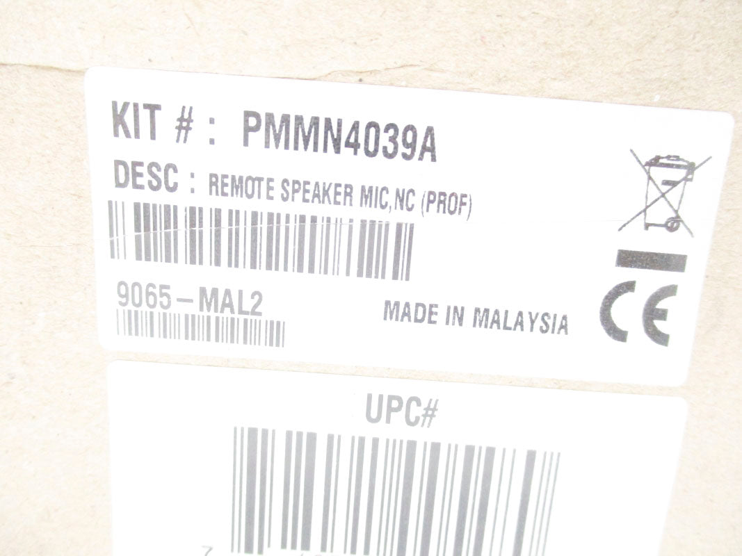 MOTOROLA PMMN4039A NSMP