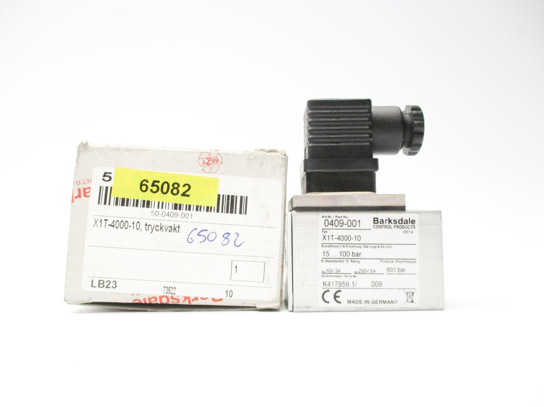 BARKSDALE X1T-4000-10 0409-001 NSMP