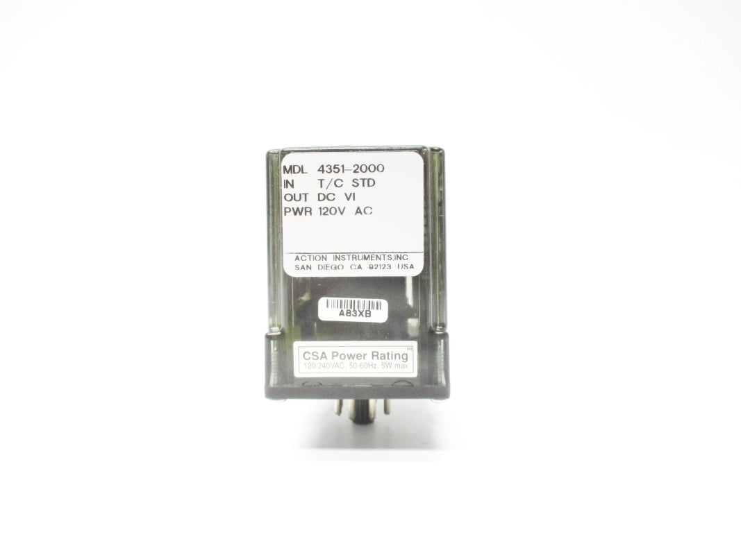 ACTION PAK 4351-2000 120VAC NSNP