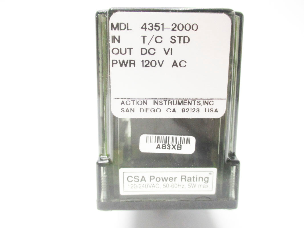 ACTION PAK 4351-2000 120VAC NSNP