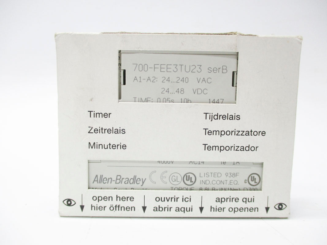 ALLEN BRADLEY 700-FEE3TU23 SER. B 0-1.0S NSMP