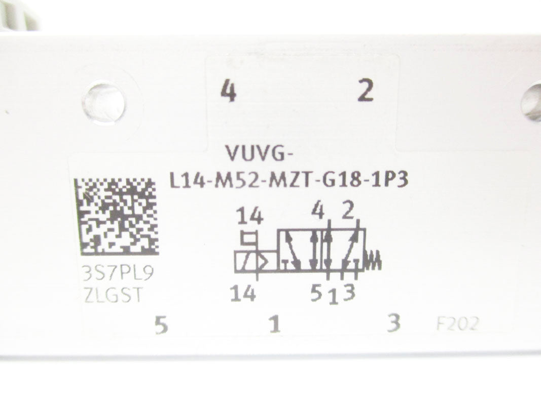 FESTO VUVG-L14-M52-MZT-G18-1P3 24VDC NSNP