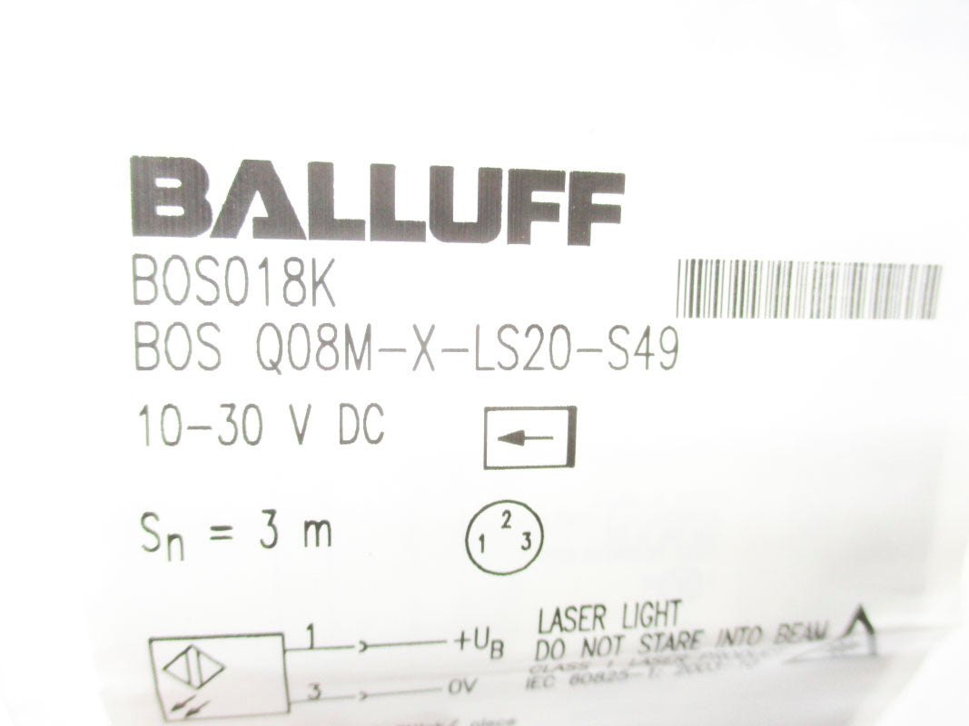 BALLUFF BOSQ08M-X-LS20-S49 BOS018K NSMP