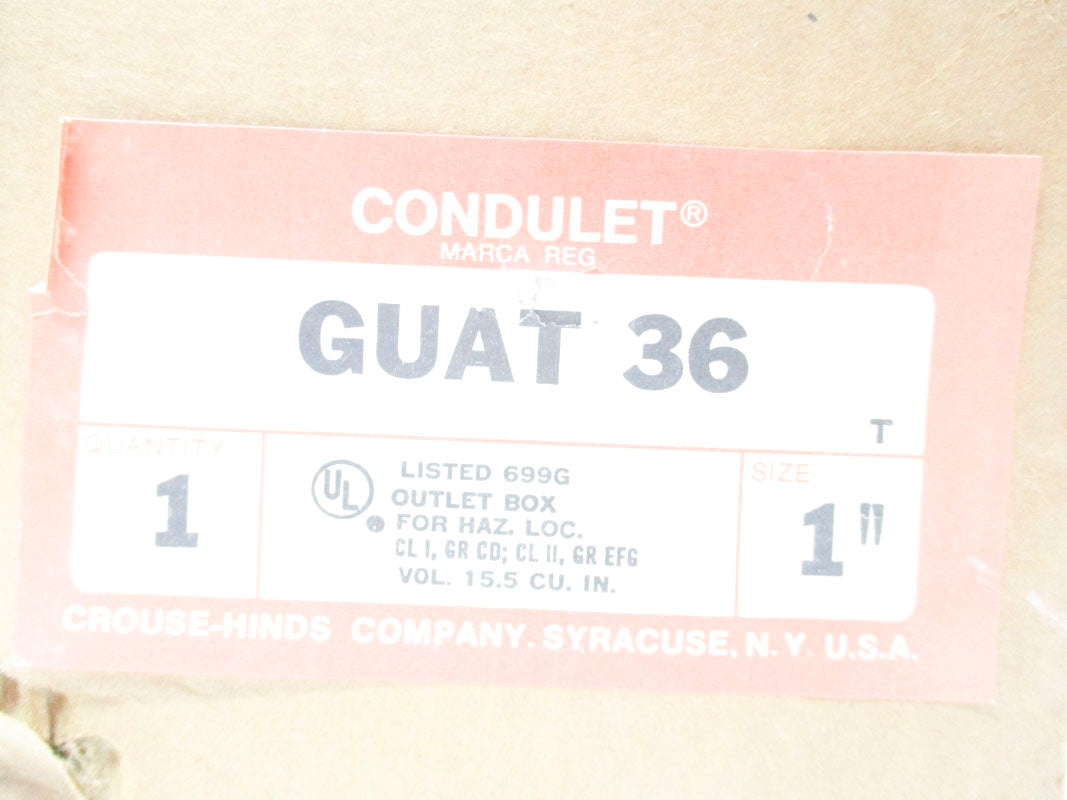 CROUSE HINDS GUAT36 NSMP