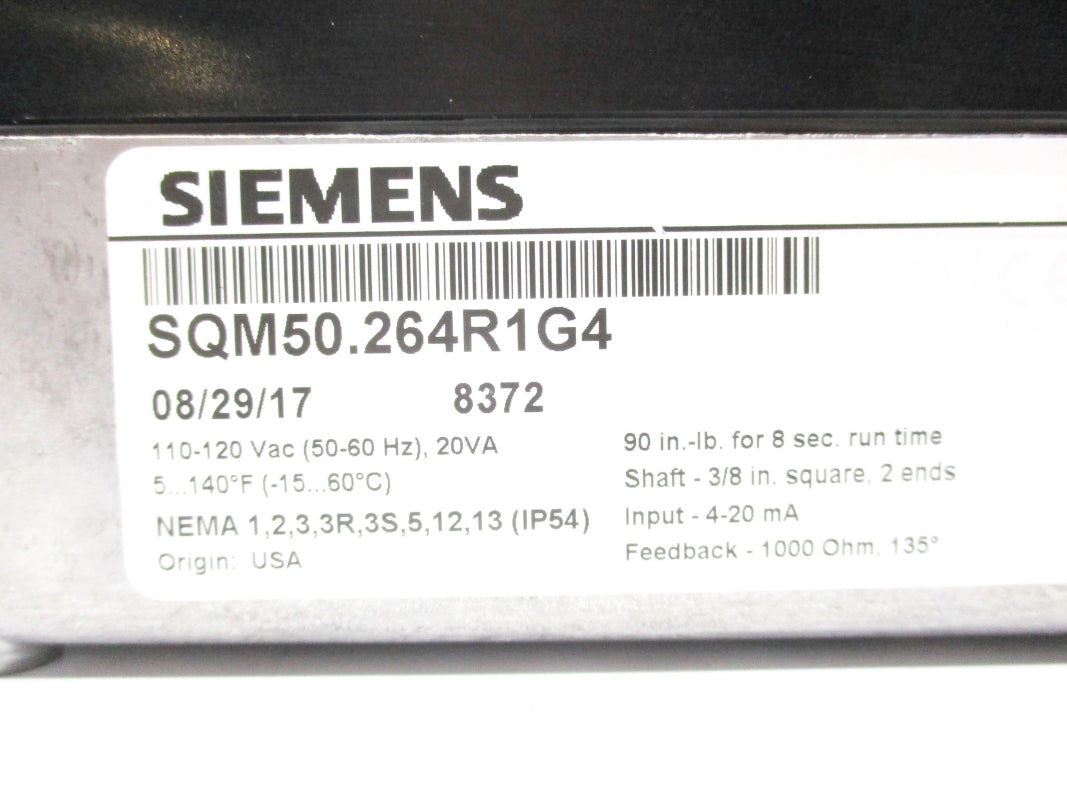 SIEMENS SQM50.264R1G4 NSNP