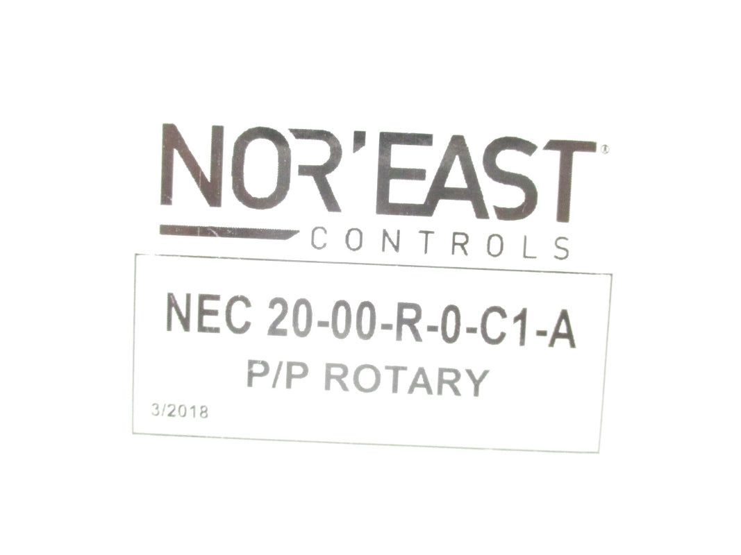 NOREAST CONTROLS NEC20-00-R0-C1-A 20-145PSI NSMP