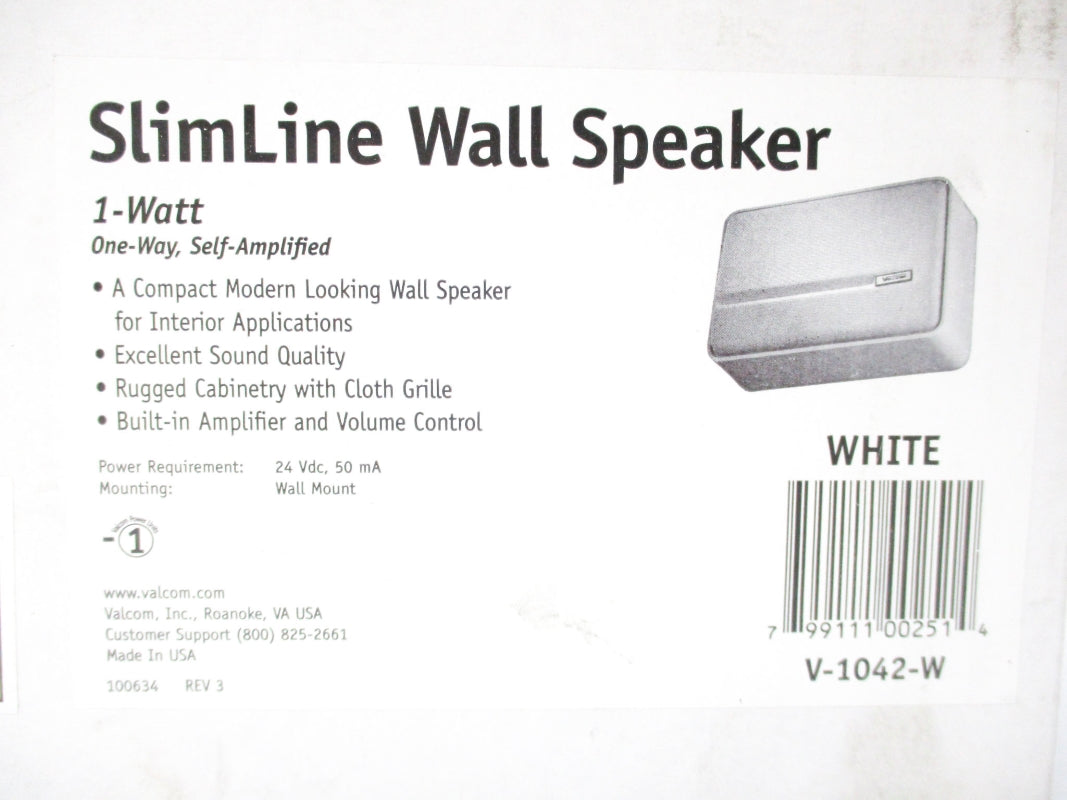 VALCOM V-1042-W NSMP