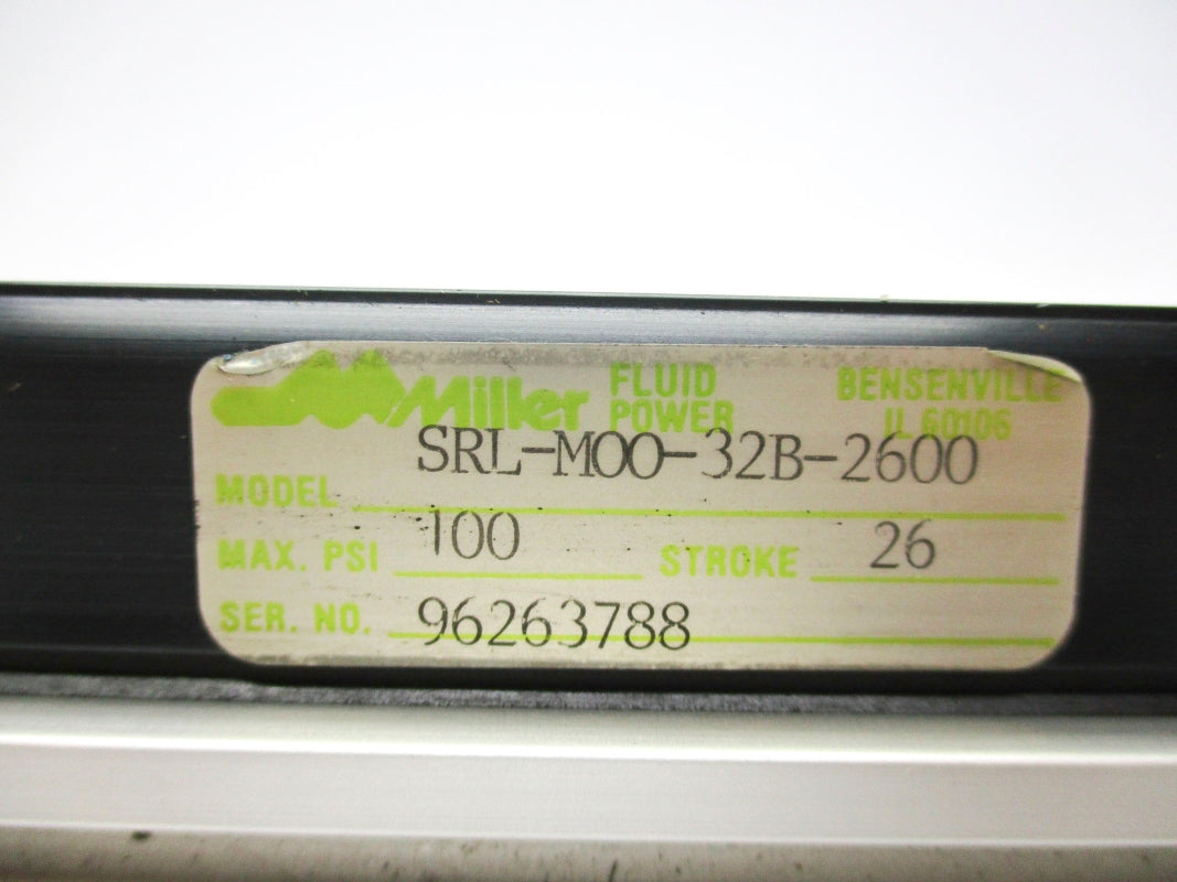 MILLER FLUID POWER SRL-MOO-32B-2600 100PSI NSNP