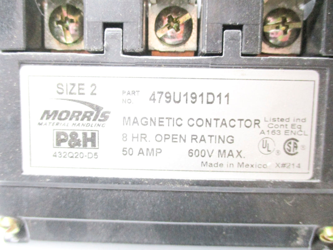 P&H 479U191D11 110/190-220V 110-120V/220-240V NSNP