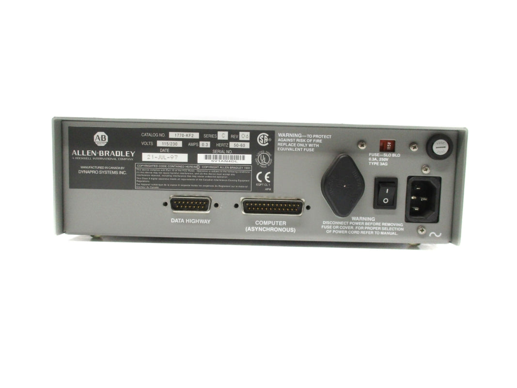 ALLEN BRADLEY 1770-KF2 SER. C NSNP