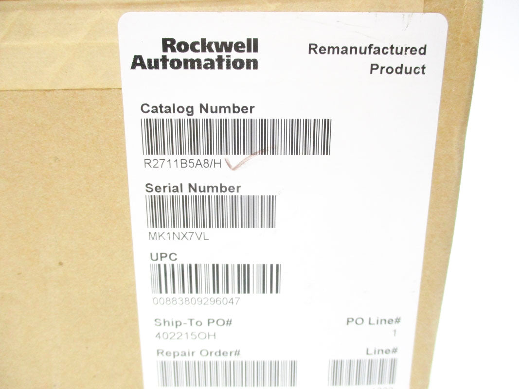 ALLEN BRADLEY 2711B5A8 SER. H .25A 240V F/W 4.48 REMAN