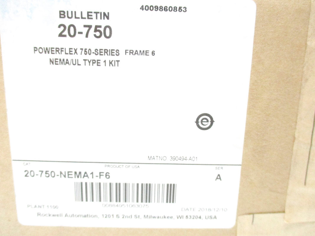 ALLEN BRADLEY 20-750-NEMA1-F6 SER. A NSFS