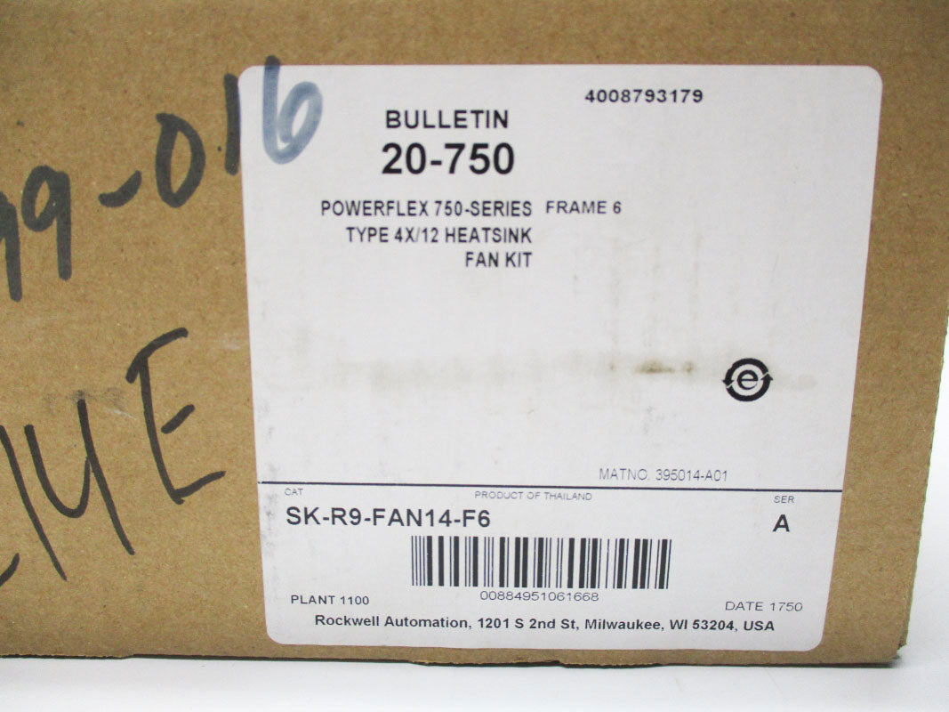 ALLEN BRADLEY SK-R9-FAN14-F6 SER. A NSFS