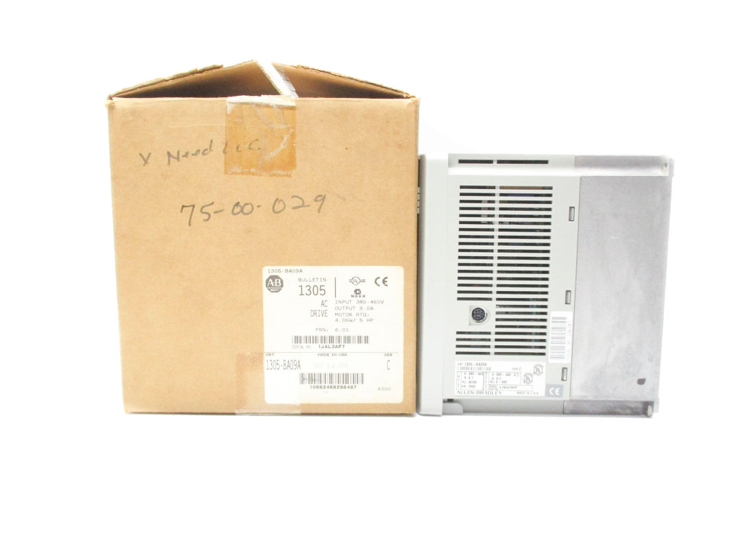 ALLEN BRADLEY 1305-BA09A SER. C 460V 9A NSMP