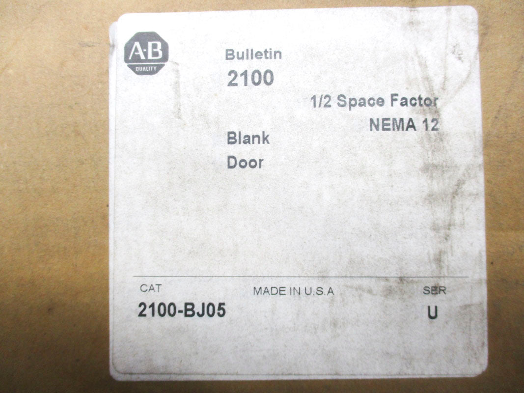 ALLEN BRADLEY 2100-BJ05 SER. U NSMP