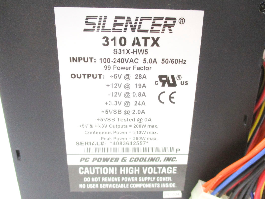 PC POWER & COOLING 310ATX S31X-HW5 NSMP