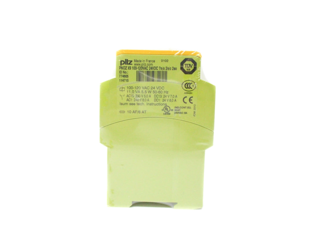 PILZ PNOZX9100-120VAC24VDC7N/O2N/C2SO 120VAC/24VDC NSNP