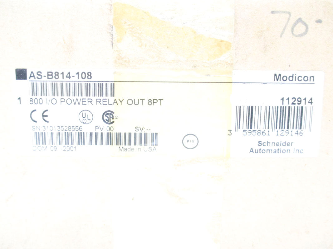 MODICON AS-B814-108 NSMP