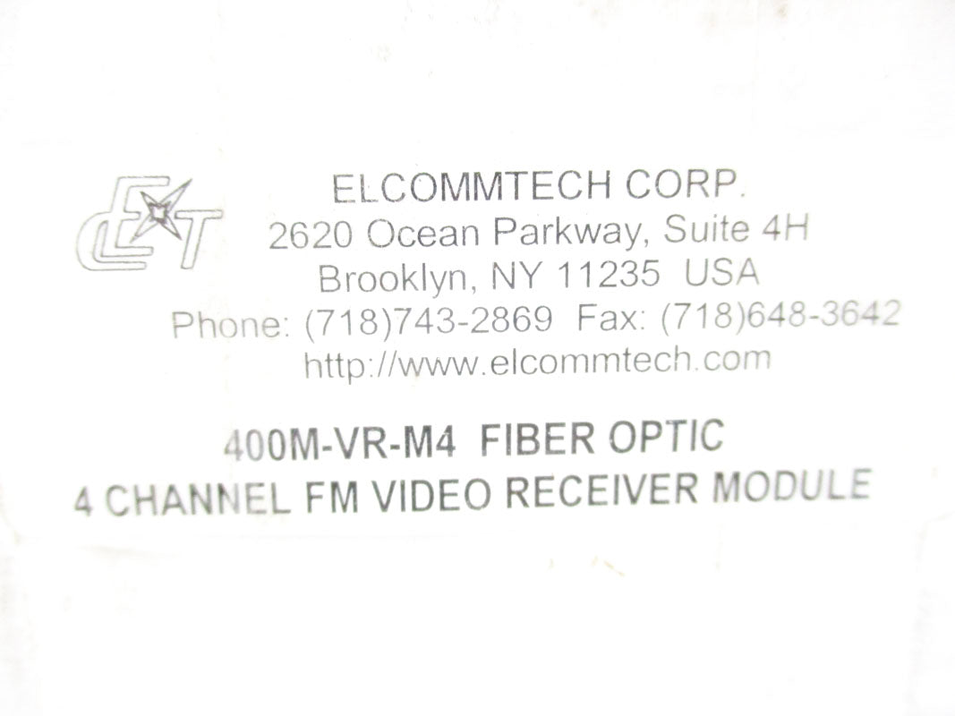 ELCOMMTECH 400M-VR-M4 NSMP