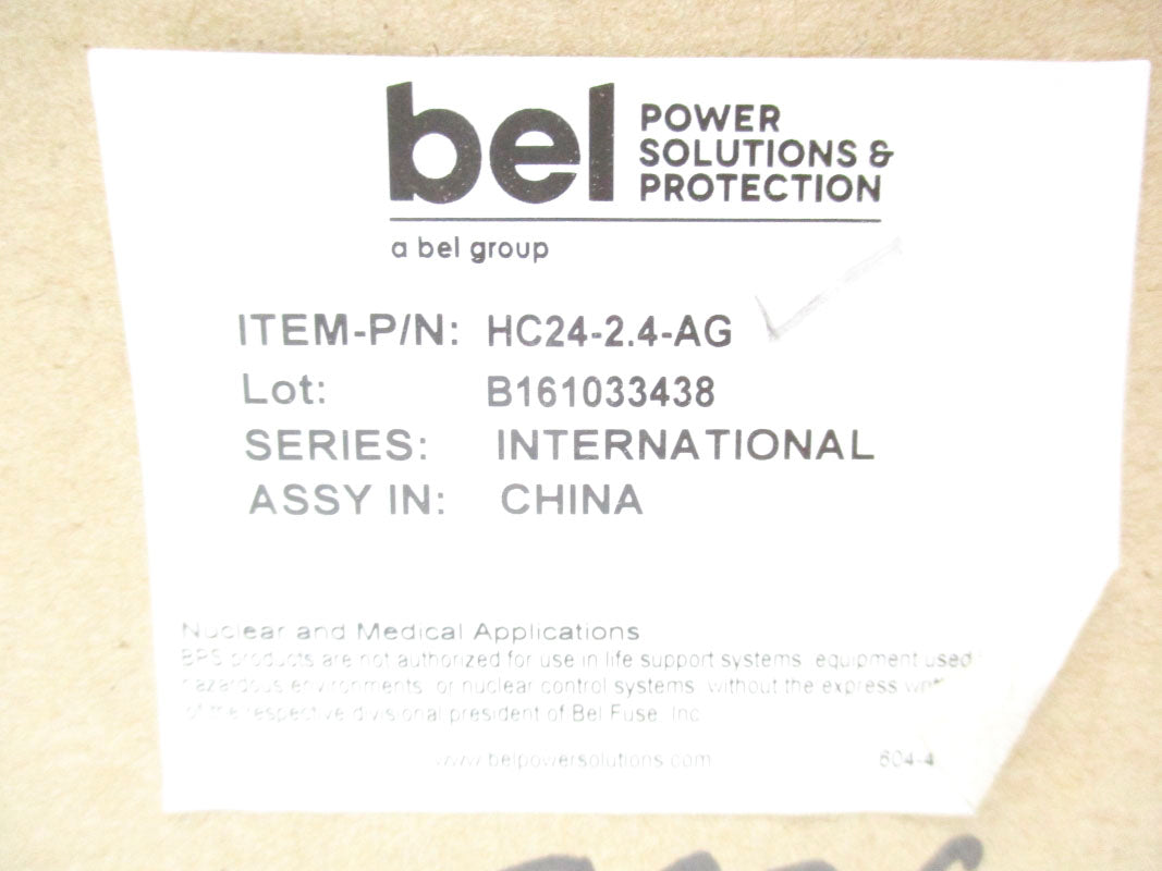 BEL HC24-2.4-AG 2.4A 24V NSMP