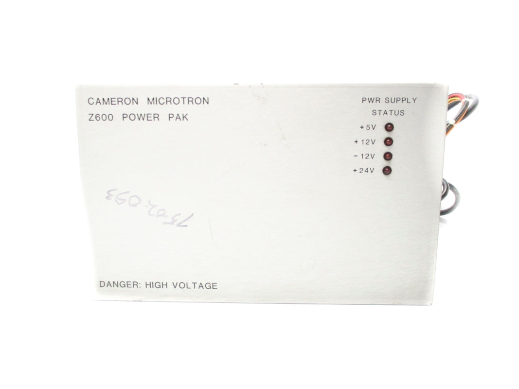 CAMERON MICROTRON Z600 115V NSNP