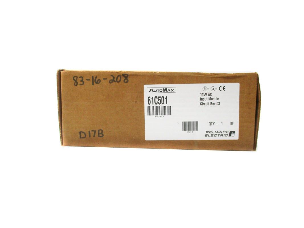 RELIANCE ELECTRIC 61C501 115V NSFS