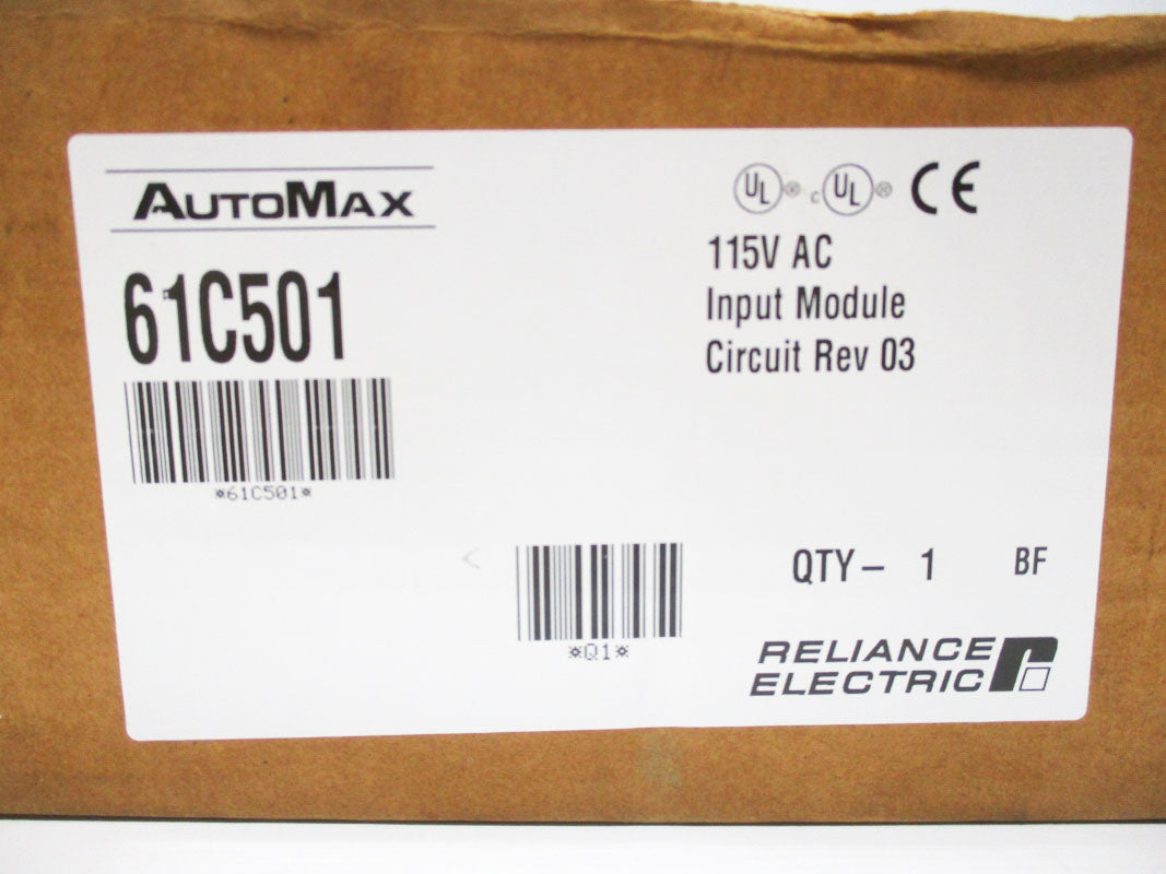 RELIANCE ELECTRIC 61C501 115V NSFS