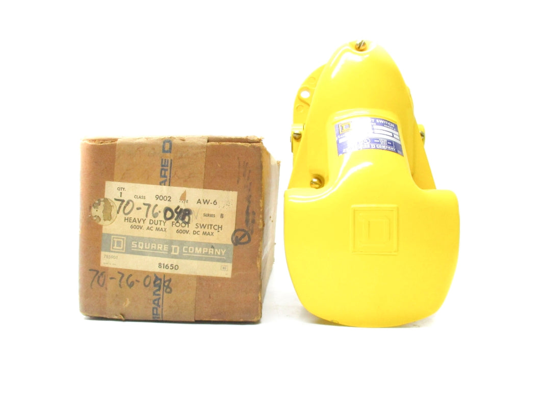 SQUARE D 9002AW-6 SER. B 600V NSMP