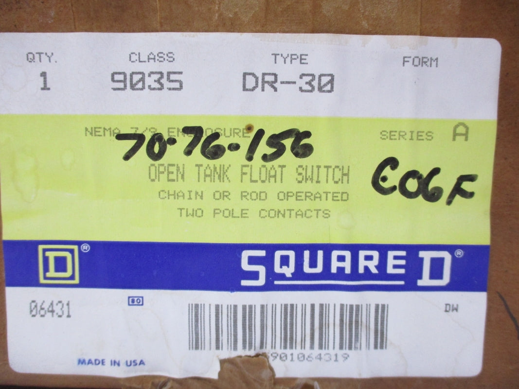 SQUARE D 9035DR-30 SER. A 600V NSMP